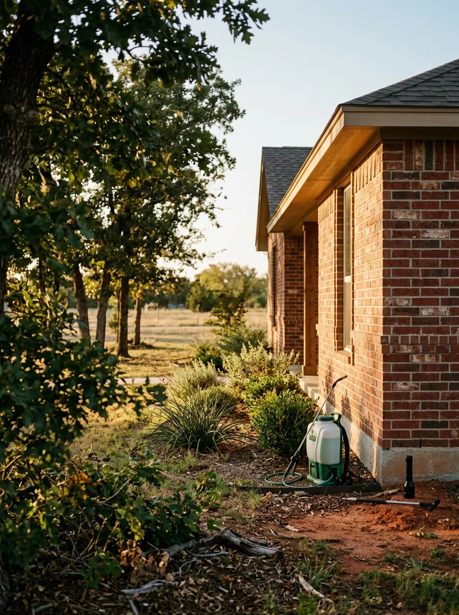 Professional contractor working on a Honey Grove home project, demonstrating quality craftsmanship and local expertise.