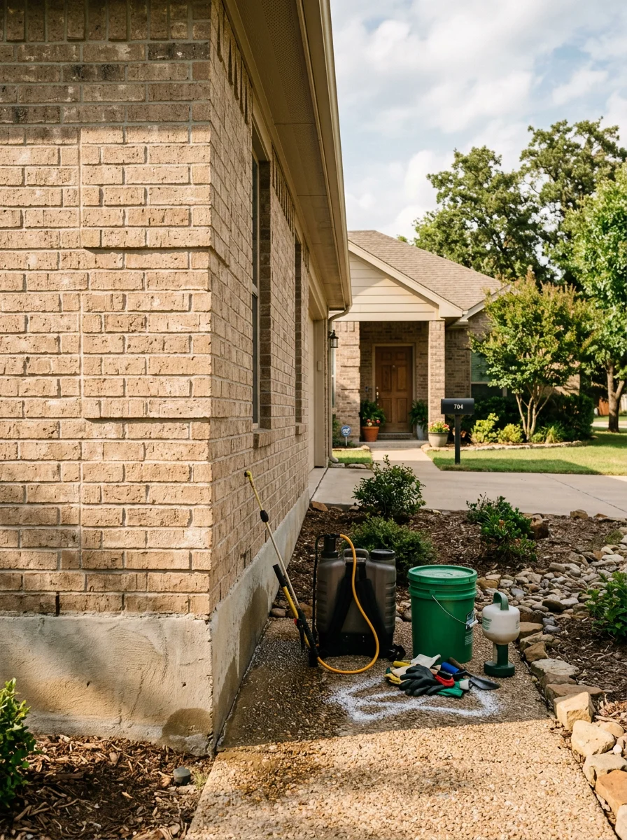 Contractor performing quality work on a Van Alstyne property, demonstrating local expertise and professionalism.